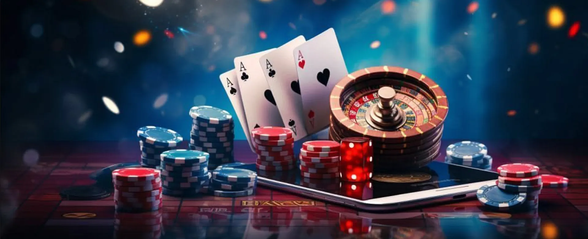 Bingoplus online casino lobby with vibrant lights